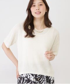 COUP DE CHANCE / クードシャンス ニット・セーター | 【手洗い可／日本製】和紙混ニットトップス