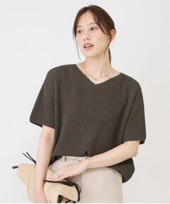 COUP DE CHANCE / クードシャンス ニット・セーター | 【手洗い可／日本製】和紙混ニットトップス