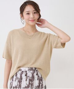 COUP DE CHANCE / クードシャンス ニット・セーター | 【手洗い可／日本製】和紙混ニットトップス