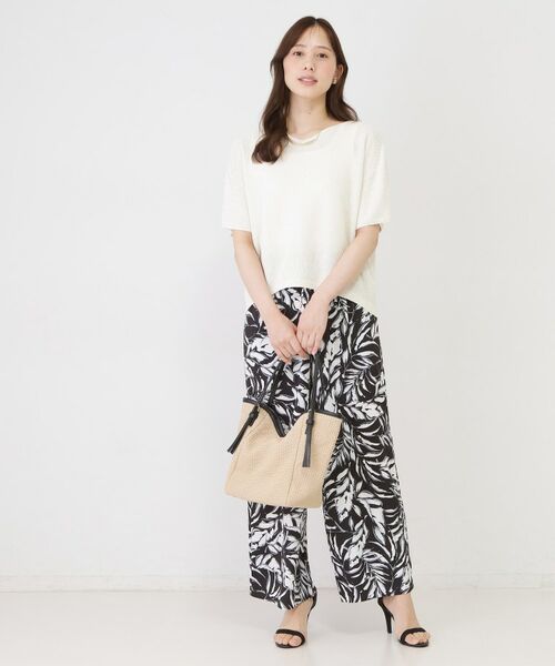 COUP DE CHANCE / クードシャンス ニット・セーター | 【手洗い可／日本製】和紙混ニットトップス | 詳細3