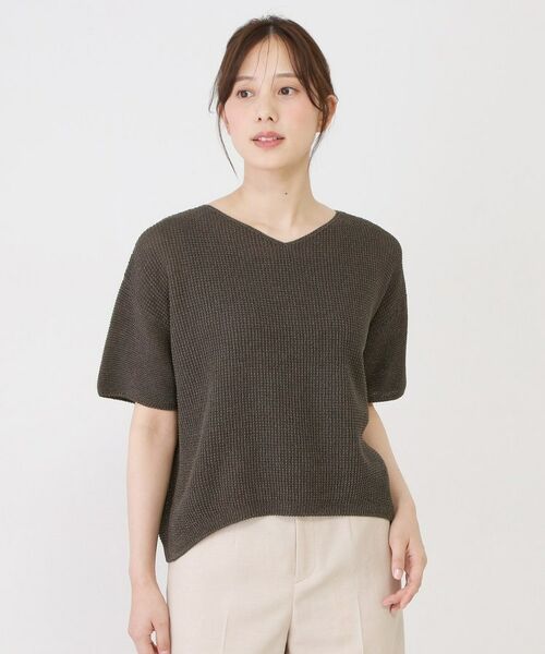 COUP DE CHANCE / クードシャンス ニット・セーター | 【手洗い可／日本製】和紙混ニットトップス | 詳細9