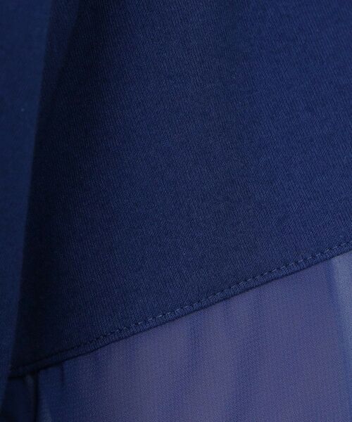 COUP DE CHANCE / クードシャンス カットソー | 【手洗い可／日本製】異素材ドッキングのプルオーバー | 詳細12