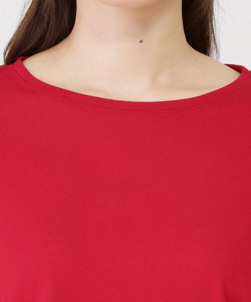COUP DE CHANCE / クードシャンス カットソー | 【手洗い可／日本製】異素材ドッキングのプルオーバー | 詳細16