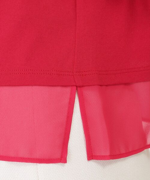 COUP DE CHANCE / クードシャンス カットソー | 【手洗い可／日本製】異素材ドッキングのプルオーバー | 詳細19