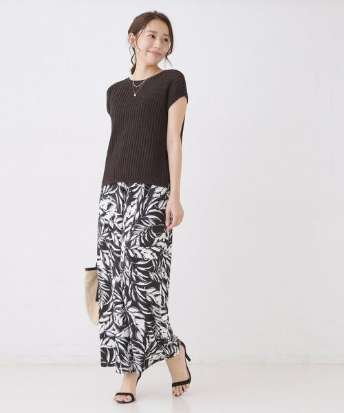 COUP DE CHANCE / クードシャンス ニット・セーター | 【手洗い可】透かしノースリーブニット | 詳細6