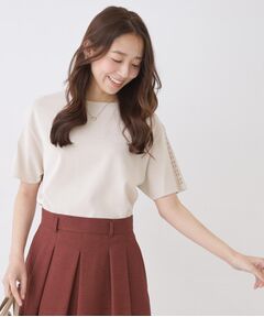 COUP DE CHANCE / クードシャンス ニット・セーター | 【手洗い可／日本製／接触冷感】袖クロス編みニット