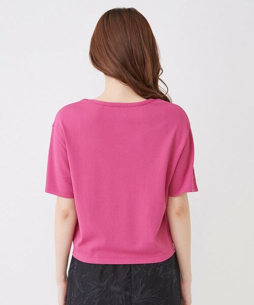 COUP DE CHANCE / クードシャンス ニット・セーター | 【手洗い可／日本製／接触冷感】袖クロス編みニット | 詳細14