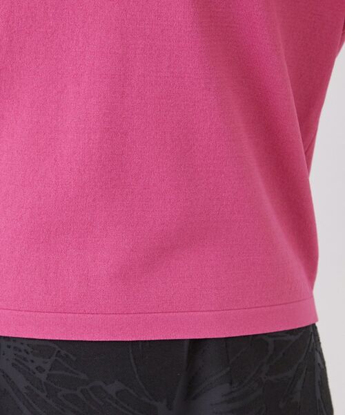 COUP DE CHANCE / クードシャンス ニット・セーター | 【手洗い可／日本製／接触冷感】袖クロス編みニット | 詳細17