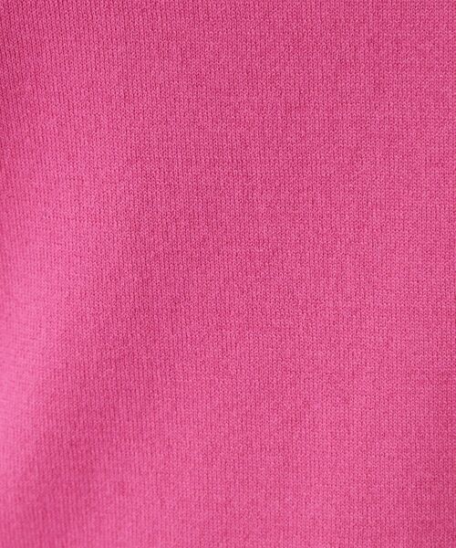 COUP DE CHANCE / クードシャンス ニット・セーター | 【手洗い可／日本製／接触冷感】袖クロス編みニット | 詳細7