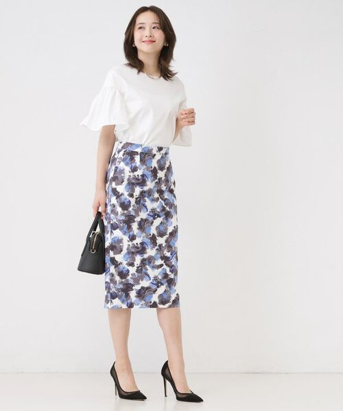 COUP DE CHANCE / クードシャンス カットソー | 【手洗い可／日本製】ギャザーフレアスリーブ　プルオーバー | 詳細11