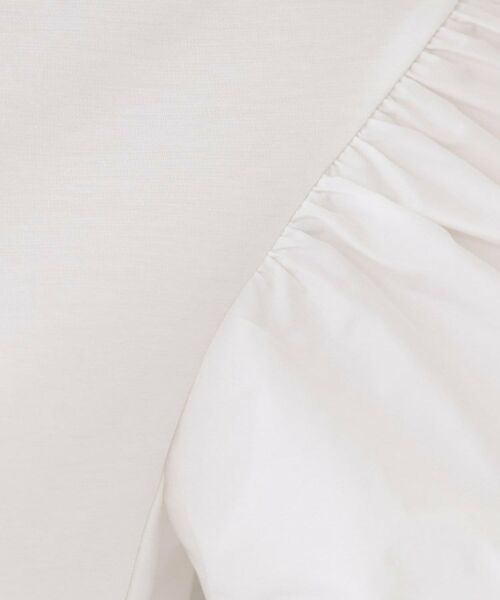 COUP DE CHANCE / クードシャンス カットソー | 【手洗い可／日本製】ギャザーフレアスリーブ　プルオーバー | 詳細12