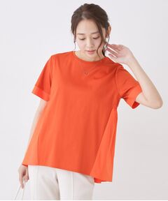 COUP DE CHANCE / クードシャンス カットソー | 【手洗い可／日本製】バックペプラムデザイン プルオーバー