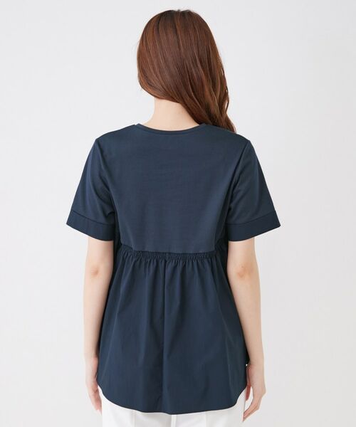 COUP DE CHANCE / クードシャンス カットソー | 【手洗い可/日本製】バックペプラムデザイン プルオーバー | 詳細19