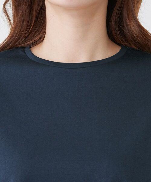 COUP DE CHANCE / クードシャンス カットソー | 【手洗い可/日本製】バックペプラムデザイン プルオーバー | 詳細20