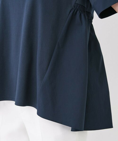 COUP DE CHANCE / クードシャンス カットソー | 【手洗い可/日本製】バックペプラムデザイン プルオーバー | 詳細22