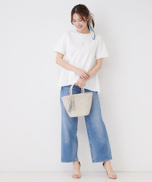 COUP DE CHANCE / クードシャンス カットソー | 【手洗い可/日本製】バックペプラムデザイン プルオーバー | 詳細3