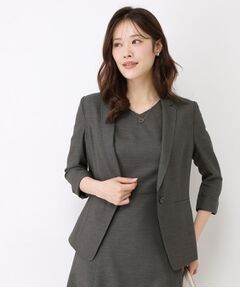 COUP DE CHANCE / クードシャンス テーラードジャケット | 【手洗い可／日本製／接触冷感】リネンライクテーラードジャケット
