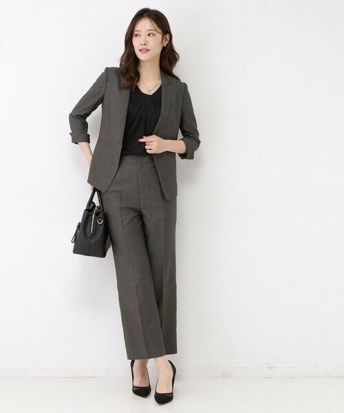 COUP DE CHANCE / クードシャンス テーラードジャケット | 【手洗い可／日本製／接触冷感】リネンライクテーラードジャケット | 詳細11