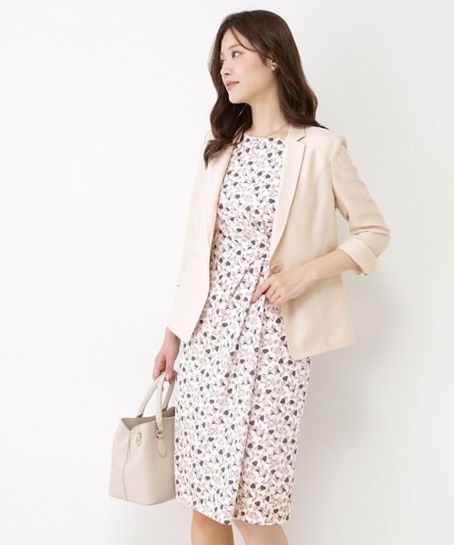 COUP DE CHANCE / クードシャンス テーラードジャケット | 【手洗い可／日本製／接触冷感】リネンライクテーラードジャケット | 詳細17