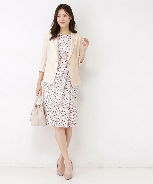 COUP DE CHANCE / クードシャンス テーラードジャケット | 【手洗い可／日本製／接触冷感】リネンライクテーラードジャケット | 詳細20