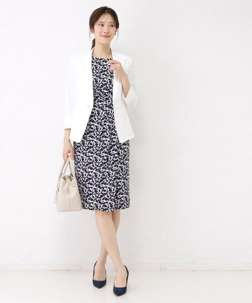 COUP DE CHANCE / クードシャンス テーラードジャケット | 【手洗い可／日本製／接触冷感】リネンライクテーラードジャケット | 詳細6