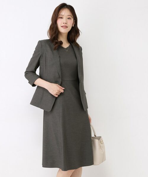 COUP DE CHANCE / クードシャンス テーラードジャケット | 【手洗い可／日本製／接触冷感】リネンライクテーラードジャケット | 詳細9