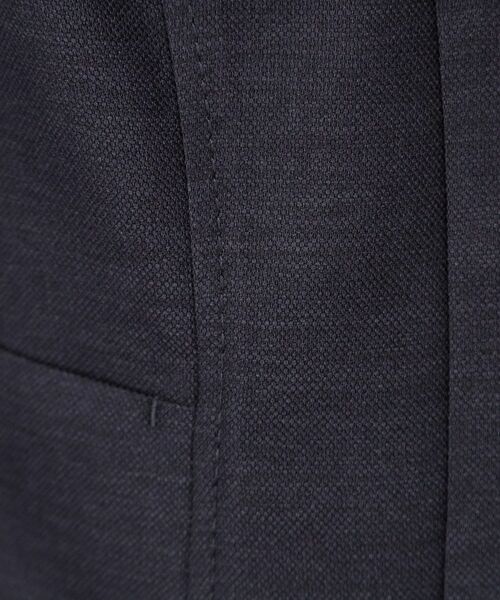 COUP DE CHANCE / クードシャンス ノーカラージャケット | 【手洗い可／日本製／接触冷感／スーツ可／ワンピース羽織】麻調合繊ノーカラージャケット | 詳細19