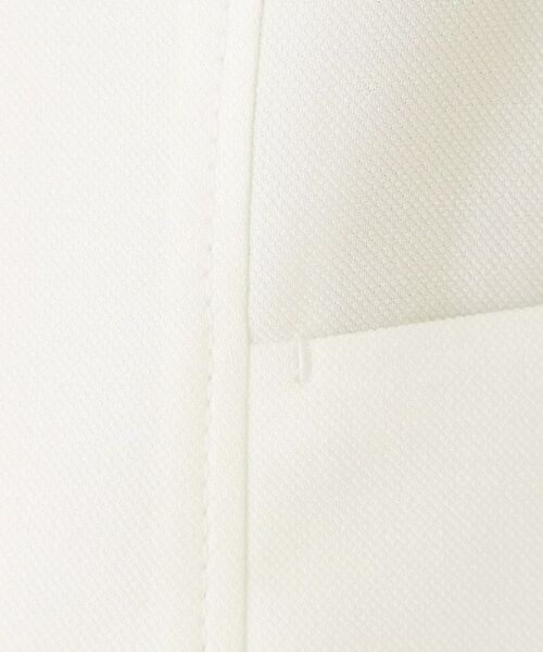 COUP DE CHANCE / クードシャンス ノーカラージャケット | 【手洗い可／日本製／接触冷感／スーツ可／ワンピース羽織】麻調合繊ノーカラージャケット | 詳細4