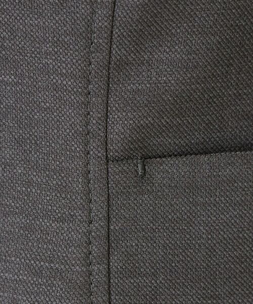 COUP DE CHANCE / クードシャンス ノーカラージャケット | 【手洗い可／日本製／接触冷感／スーツ可／ワンピース羽織】麻調合繊ノーカラージャケット | 詳細8