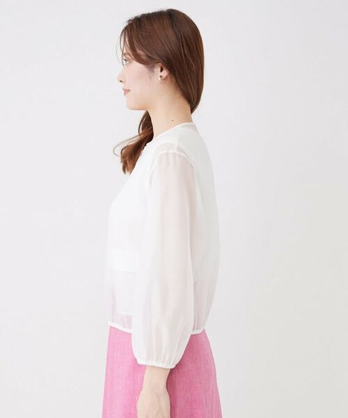 COUP DE CHANCE / クードシャンス レザーブルゾン・ジャケット | 【手洗い可】シアーブルゾン | 詳細14