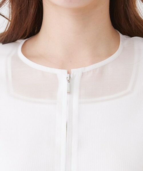 COUP DE CHANCE / クードシャンス レザーブルゾン・ジャケット | 【手洗い可】シアーブルゾン | 詳細16