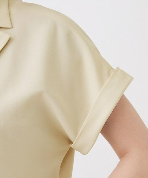 COUP DE CHANCE / クードシャンス テーラードジャケット | 【手洗い可/セットアップ可】こなれ半袖ジャケット | 詳細21
