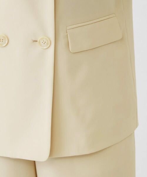 COUP DE CHANCE / クードシャンス テーラードジャケット | 【手洗い可/セットアップ可】こなれ半袖ジャケット | 詳細23