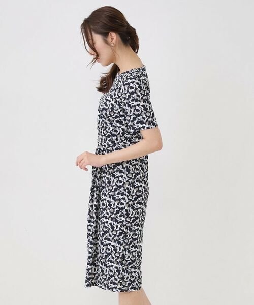 COUP DE CHANCE / クードシャンス ミニ丈・ひざ丈ワンピース | 【手洗い可／日本製】タック入タイトワンピース | 詳細14