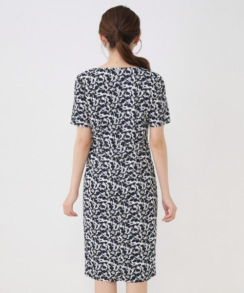 COUP DE CHANCE / クードシャンス ミニ丈・ひざ丈ワンピース | 【手洗い可／日本製】タック入タイトワンピース | 詳細15