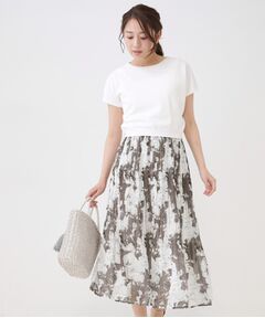 COUP DE CHANCE / クードシャンス セットアップ | 【手洗い可】ニットトップスとプリーツスカートのセットアイテム