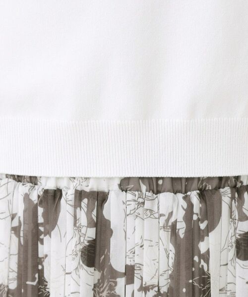 COUP DE CHANCE / クードシャンス セットアップ | 【手洗い可】ニットトップスとプリーツスカートのセットアイテム | 詳細14