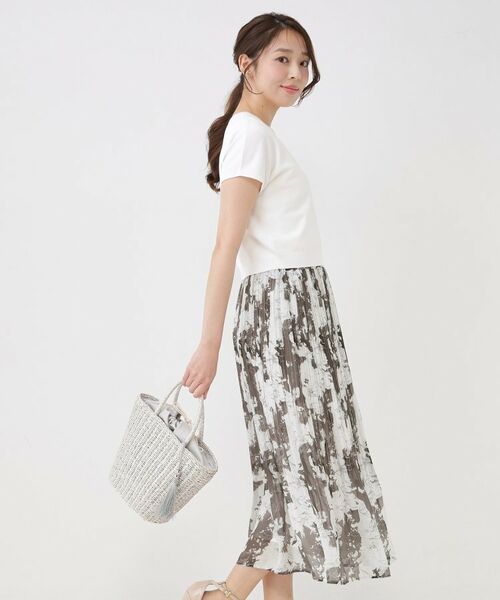 COUP DE CHANCE / クードシャンス セットアップ | 【手洗い可】ニットトップスとプリーツスカートのセットアイテム | 詳細8