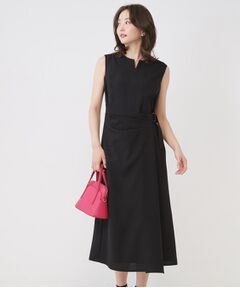 COUP DE CHANCE / クードシャンス ロング・マキシ丈ワンピース | 巻きスカート風デザインワンピース