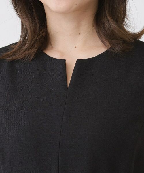 COUP DE CHANCE / クードシャンス ロング・マキシ丈ワンピース | 巻きスカート風デザインワンピース | 詳細16