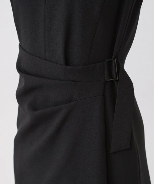 COUP DE CHANCE / クードシャンス ロング・マキシ丈ワンピース | 巻きスカート風デザインワンピース | 詳細19