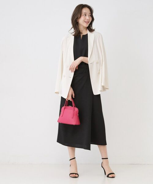 COUP DE CHANCE / クードシャンス ロング・マキシ丈ワンピース | 巻きスカート風デザインワンピース | 詳細3