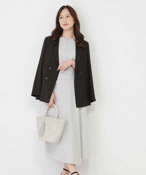 COUP DE CHANCE / クードシャンス ロング・マキシ丈ワンピース | 巻きスカート風デザインワンピース | 詳細7