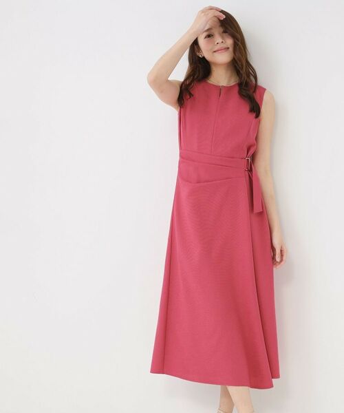 COUP DE CHANCE / クードシャンス ロング・マキシ丈ワンピース | 巻きスカート風デザインワンピース | 詳細9