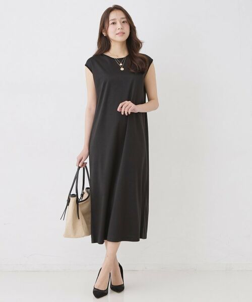 COUP DE CHANCE / クードシャンス ロング・マキシ丈ワンピース | 【手洗い可／セットアップ可】ナローニットワンピース | 詳細3