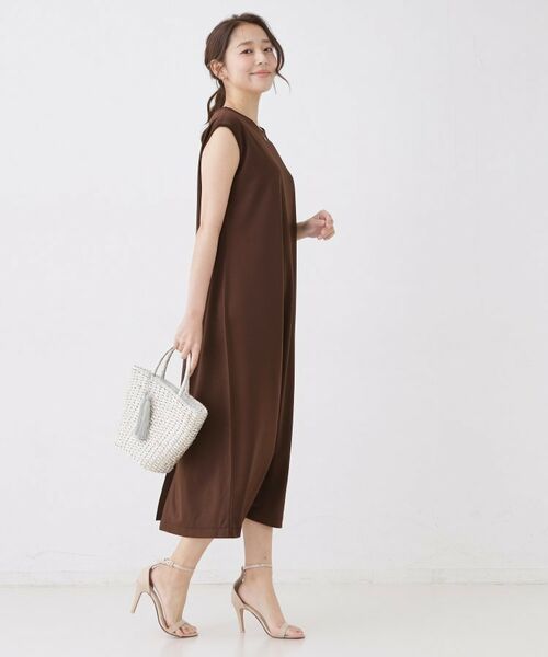 COUP DE CHANCE / クードシャンス ロング・マキシ丈ワンピース | 【手洗い可／セットアップ可】ナローニットワンピース | 詳細5