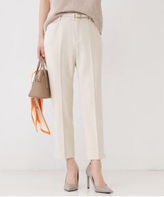 COUP DE CHANCE / クードシャンス パンツ | 【手洗い可】センタープレス入テーパードパンツ