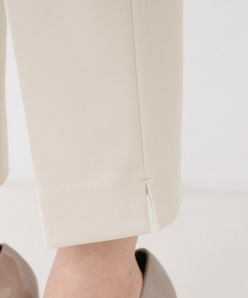 COUP DE CHANCE / クードシャンス パンツ | 【手洗い可】センタープレス入テーパードパンツ | 詳細12