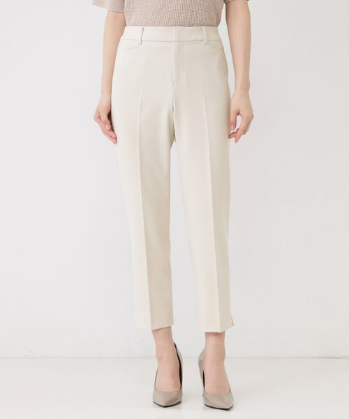 COUP DE CHANCE / クードシャンス ショート・ハーフ・半端丈パンツ | 【手洗い可】センタープレス入テーパードパンツ | 詳細17