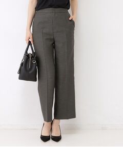 COUP DE CHANCE / クードシャンス ショート・ハーフ・半端丈パンツ | 【手洗い可／日本製／セットアップ可】リネンライク ストレートパンツ